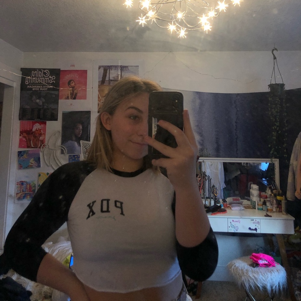portland gear cropped tee